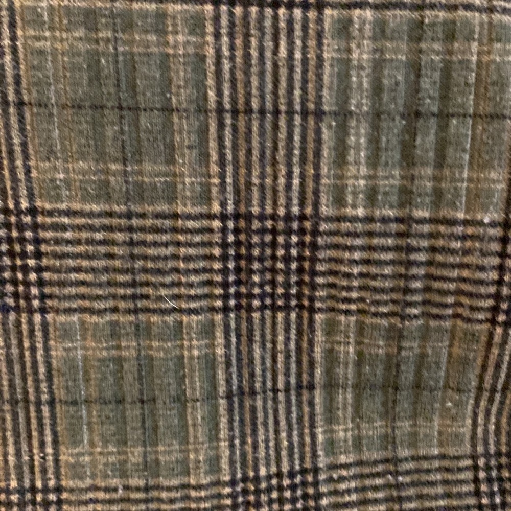 💚 Cute Green Flannel Dress 💚 - Picture 3 of 4